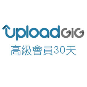 UploadGIG 高級會員30天