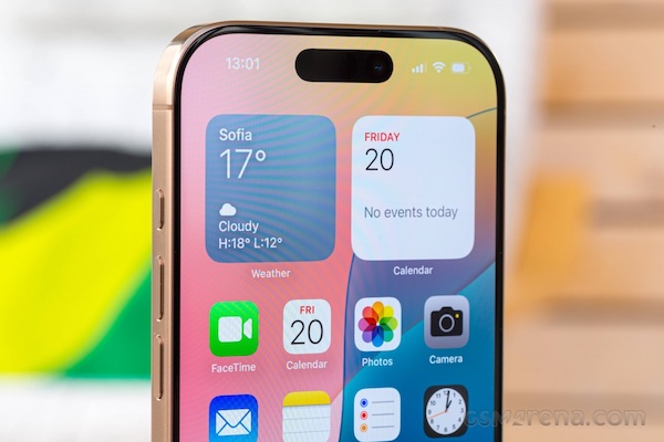 iPhone 16 Pro動態島