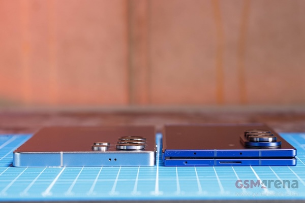 Galaxy S25與Galaxy Z Fold 7外觀比較